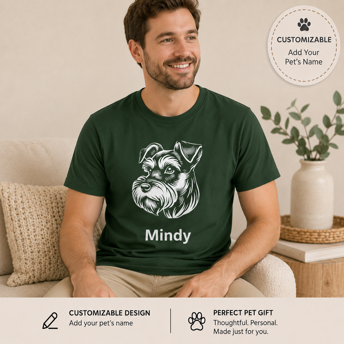 Custom Dog T-Shirts| Personalized Dog T-Shirts
