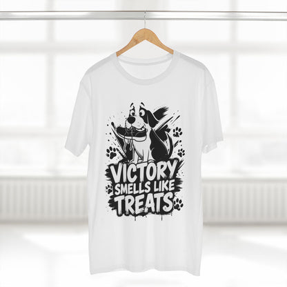 Victory Smells Like Treats Tee — Funny Dog Lover T‑Shirt