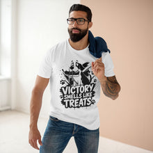 Victory Smells Like Treats Tee — Funny Dog Lover T‑Shirt