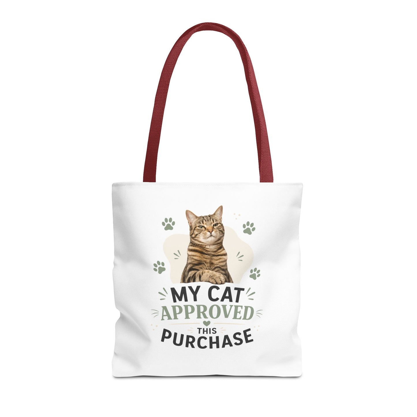 Cat-Approved Tote Bag – "My Cat Approved This Purchase" Cute Cat Shopper Tote