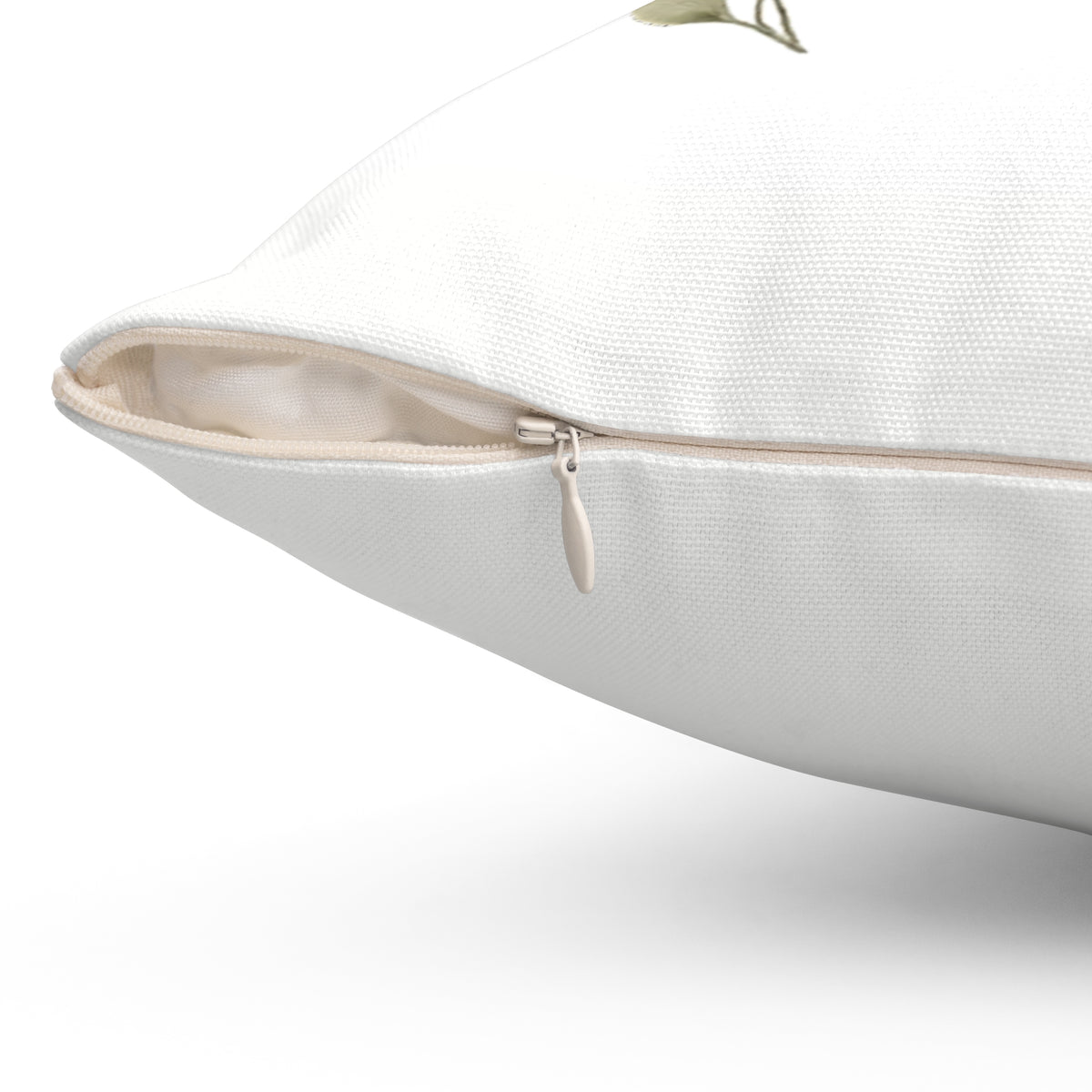 Botanical Leaf Pillow, Minimalist Nature Decor