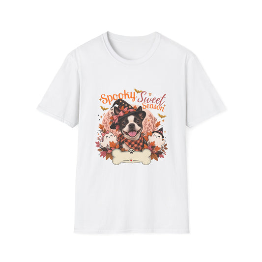 Personalized Boston Terrier Halloween T-Shirt – Custom Pet Name Tee