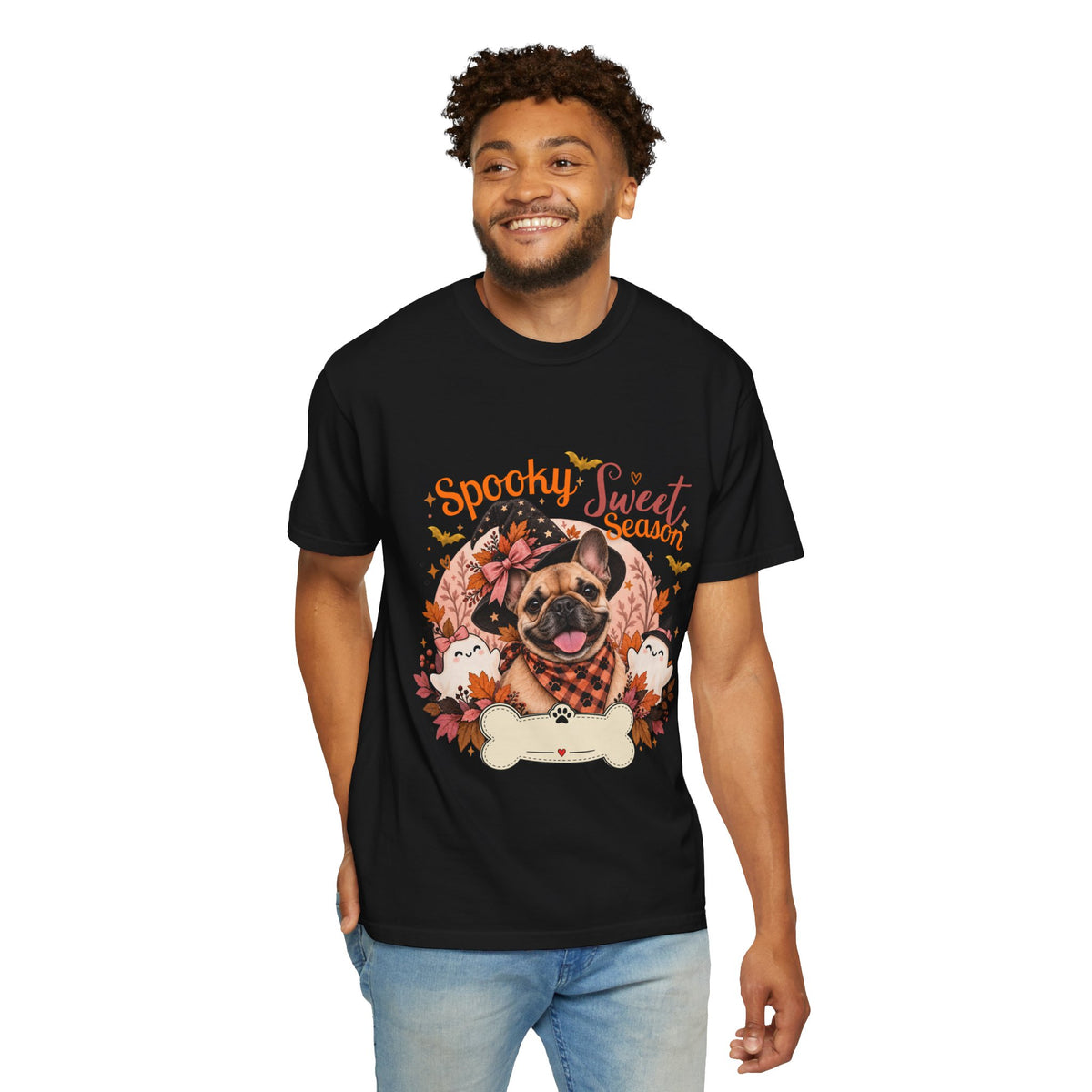 Frenchie Mom Halloween Shirt – Custom Pet Name Tee