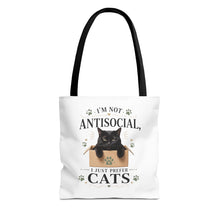 Antisocial Cats - Tote Bag
