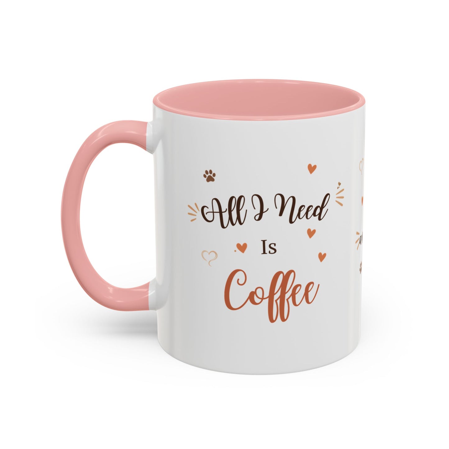 French Bulldog Coffee Mug – "Best Friend and My Love" Accent Ceramic Mug (11/15oz)