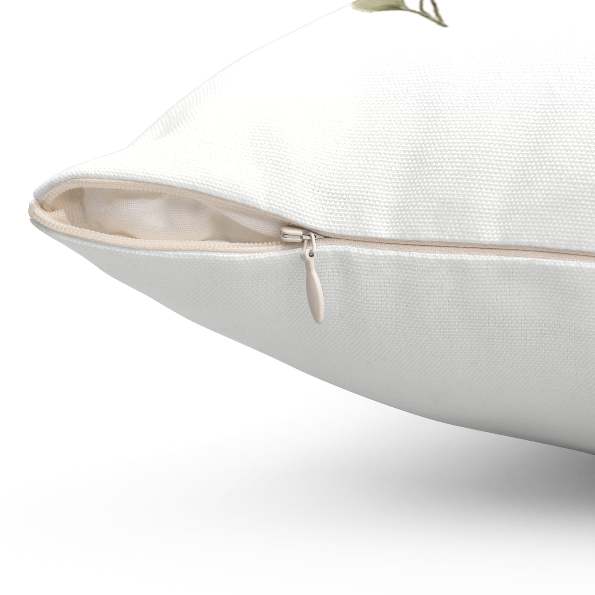 Botanical Leaf Pillow, Minimalist Nature Decor