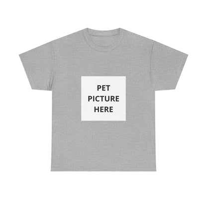 Personalized Pet Portrait Tee — "Katy's" Cat & Dog Memorial Shirt