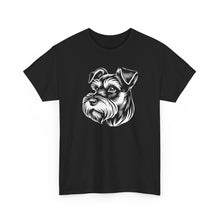Schnauzer Portrait Tee — Personalize Dog Lover T-Shirt