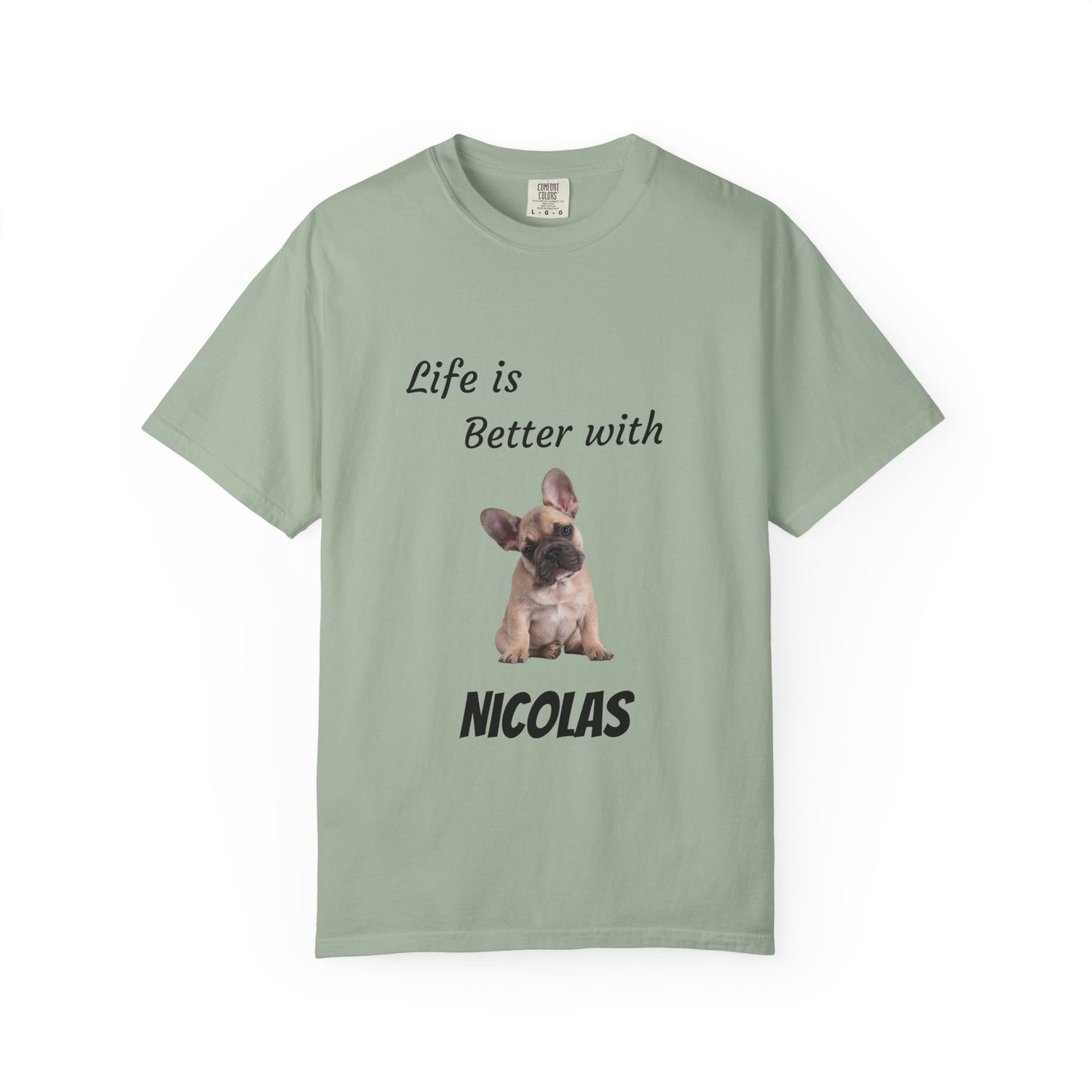 Custom Pet Portrait T-Shirt — Personalized Pet Photo Tee