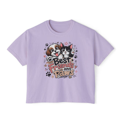 Pet Best Fiend T-Shirt — Women's Boxy Tee