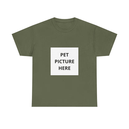 Personalized Pet Portrait Tee — "Katy's" Cat & Dog Memorial Shirt