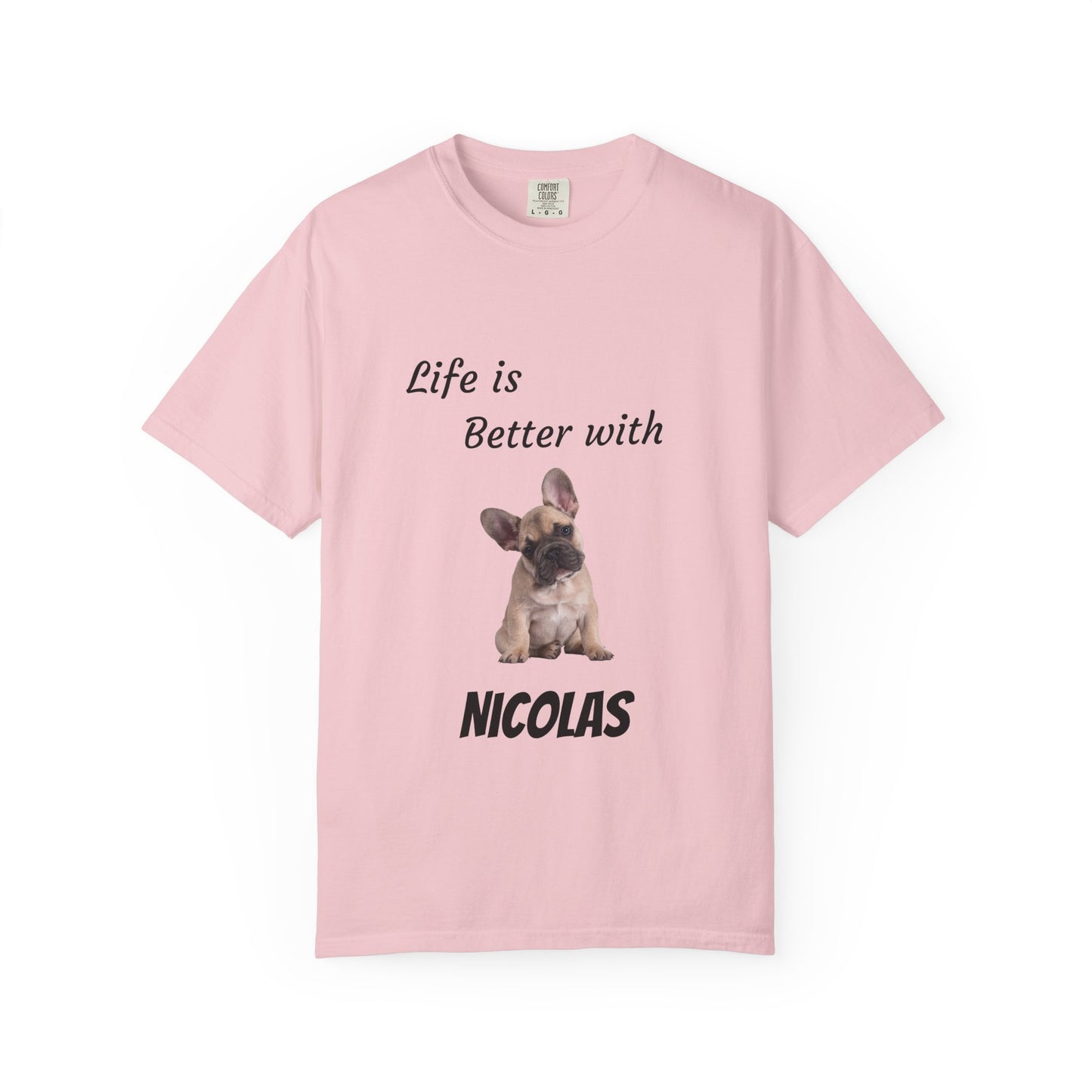 Custom Pet Portrait T-Shirt — Personalized Pet Photo Tee