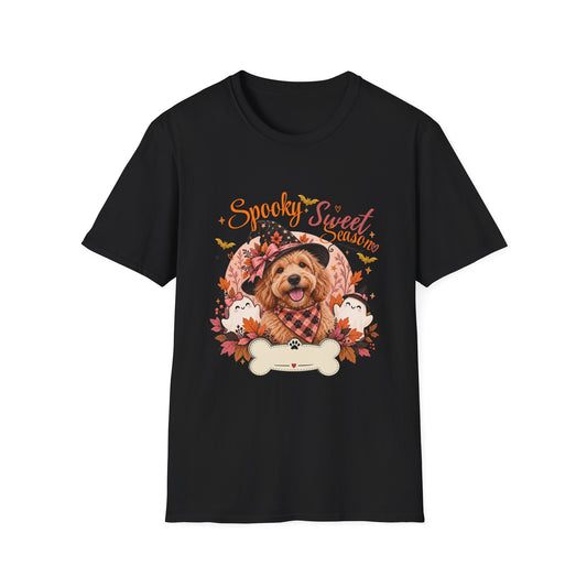 Personalized Doodle Halloween T-Shirt – Custom Goldendoodle & Labradoodle Tee