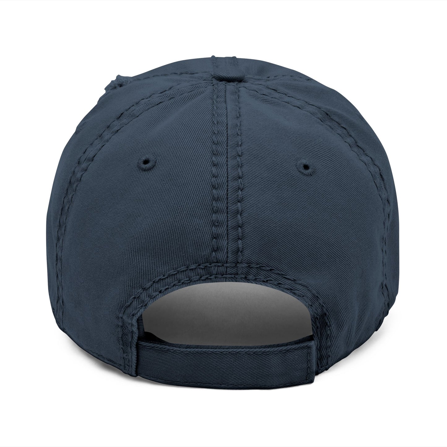 Cat Mom Club Distressed Dad Hat — Embroidered Vintage Baseball Cap