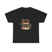 Dog Mom Club T-Shirt — Cute French Bulldog Floral Tee for Dog Lovers