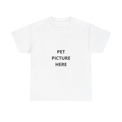 Personalized Pet Portrait Tee — "Katy's" Cat & Dog Memorial Shirt