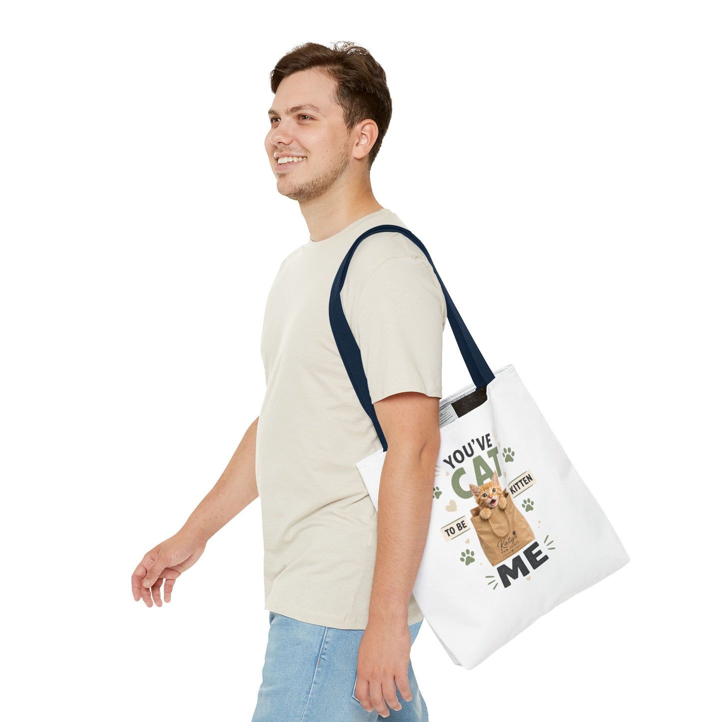 You've Cat to Be Kitten Me Tote Bag — Cute Cat Lover Grocery & Gift Tote