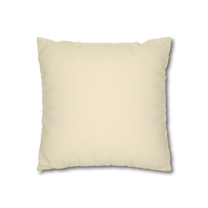 Floral Tabby Cat & Butterfly Decorative Pillowcase