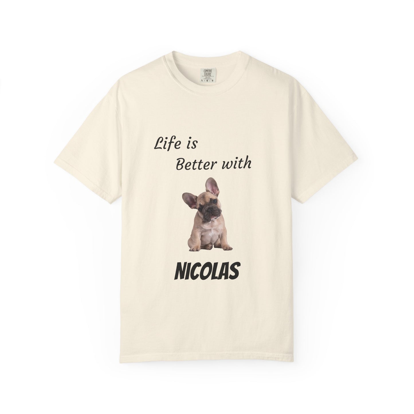 Custom Pet Portrait T-Shirt — Personalized Pet Photo Tee