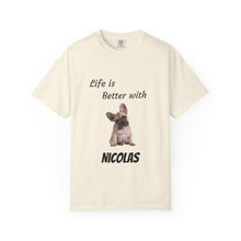 Custom Pet Portrait T-Shirt — Personalized Pet Photo Tee