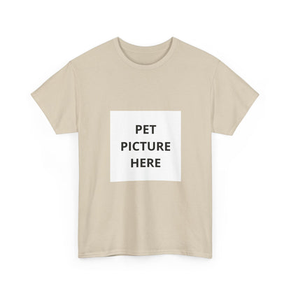 Personalized Pet Portrait Tee — "Katy's" Cat & Dog Memorial Shirt