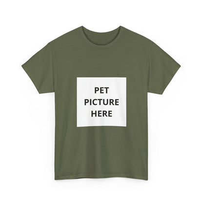 Personalized Pet Portrait Tee — "Katy's" Cat & Dog Memorial Shirt