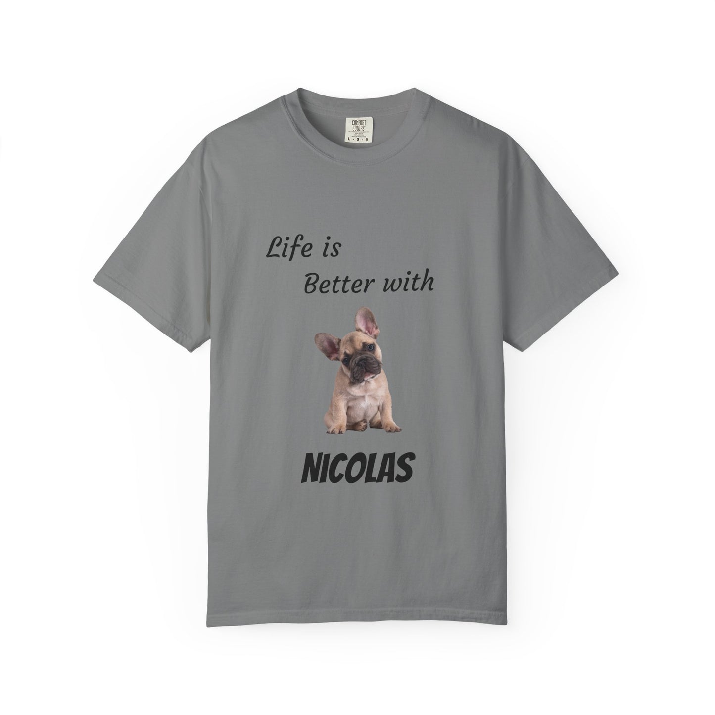 Custom Pet Portrait T-Shirt — Personalized Pet Photo Tee