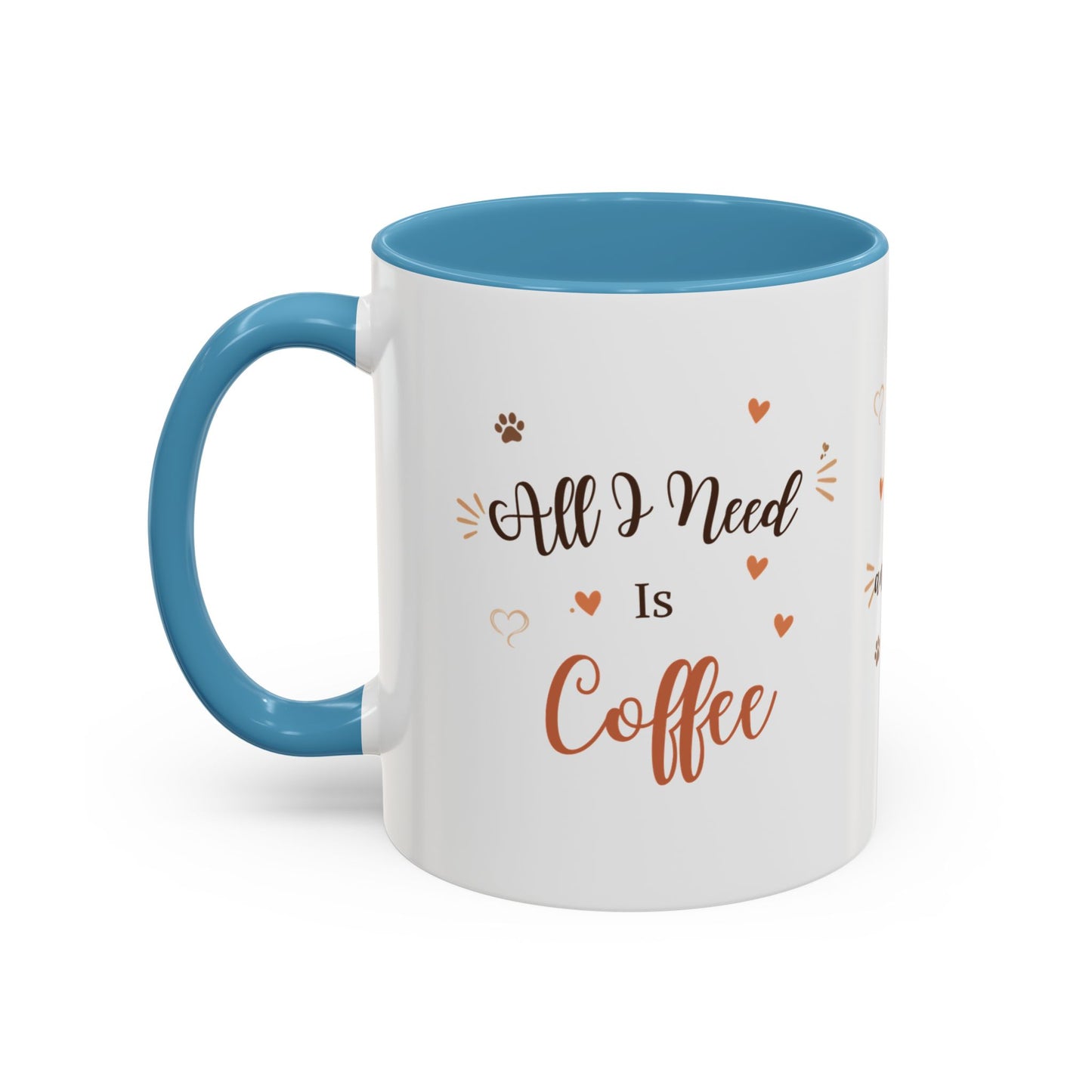 French Bulldog Coffee Mug – "Best Friend and My Love" Accent Ceramic Mug (11/15oz)