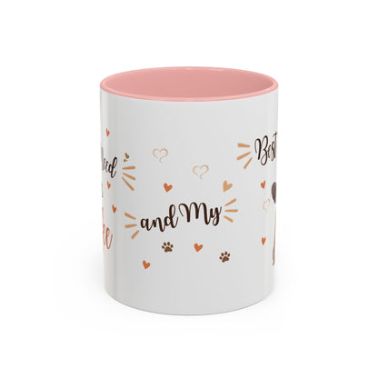 Best Friend French Bulldog Accent Coffee Mug — Cute Pet Lover Gift (11/15oz)