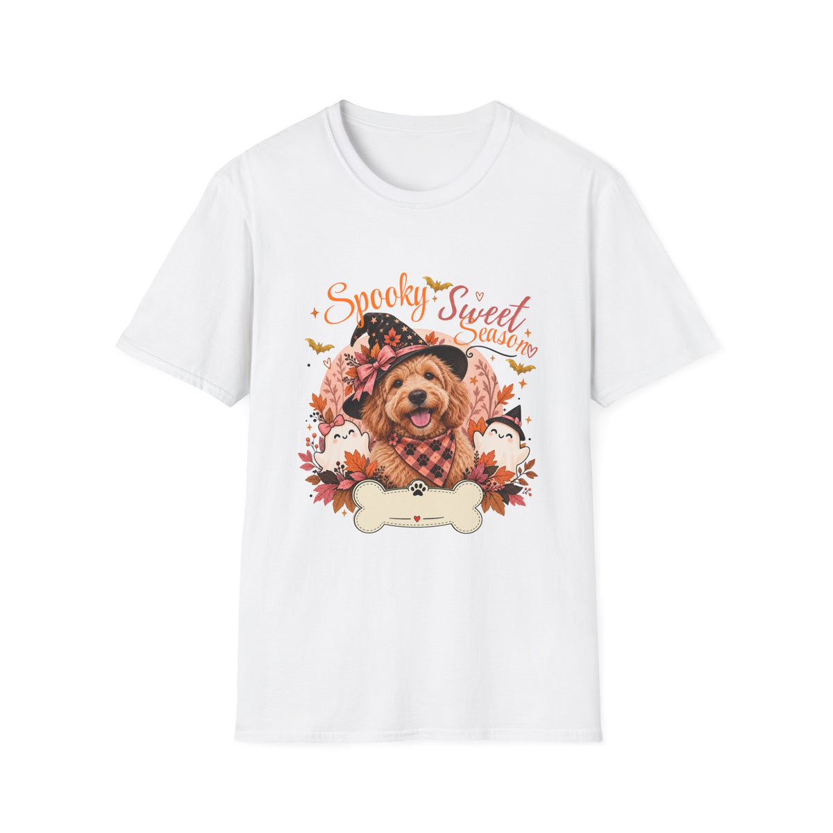 Personalized Doodle Halloween T-Shirt – Custom Goldendoodle & Labradoodle Tee