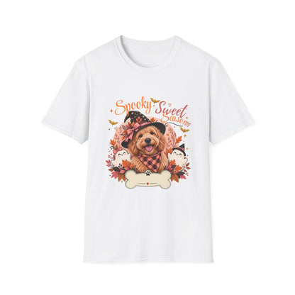 Personalized Doodle Halloween T-Shirt – Custom Goldendoodle & Labradoodle Tee