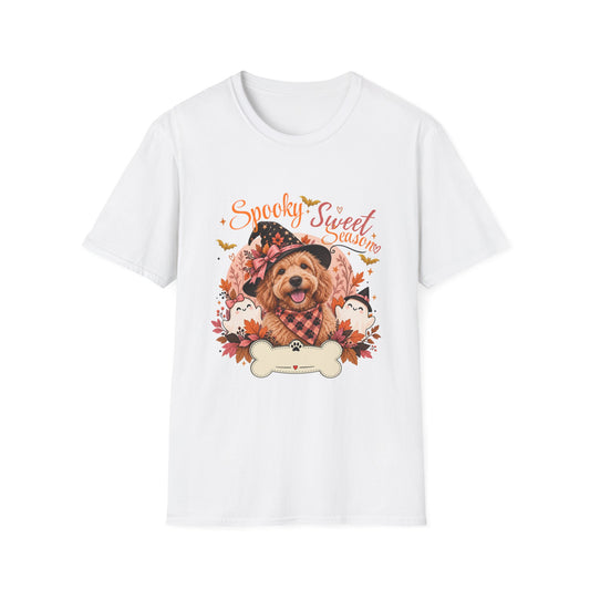 Personalized Doodle Halloween T-Shirt – Custom Goldendoodle & Labradoodle Tee
