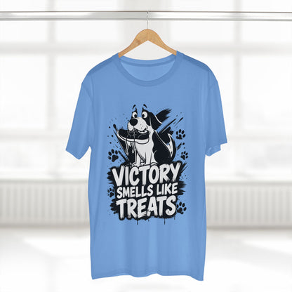 Victory Smells Like Treats Tee — Funny Dog Lover T‑Shirt