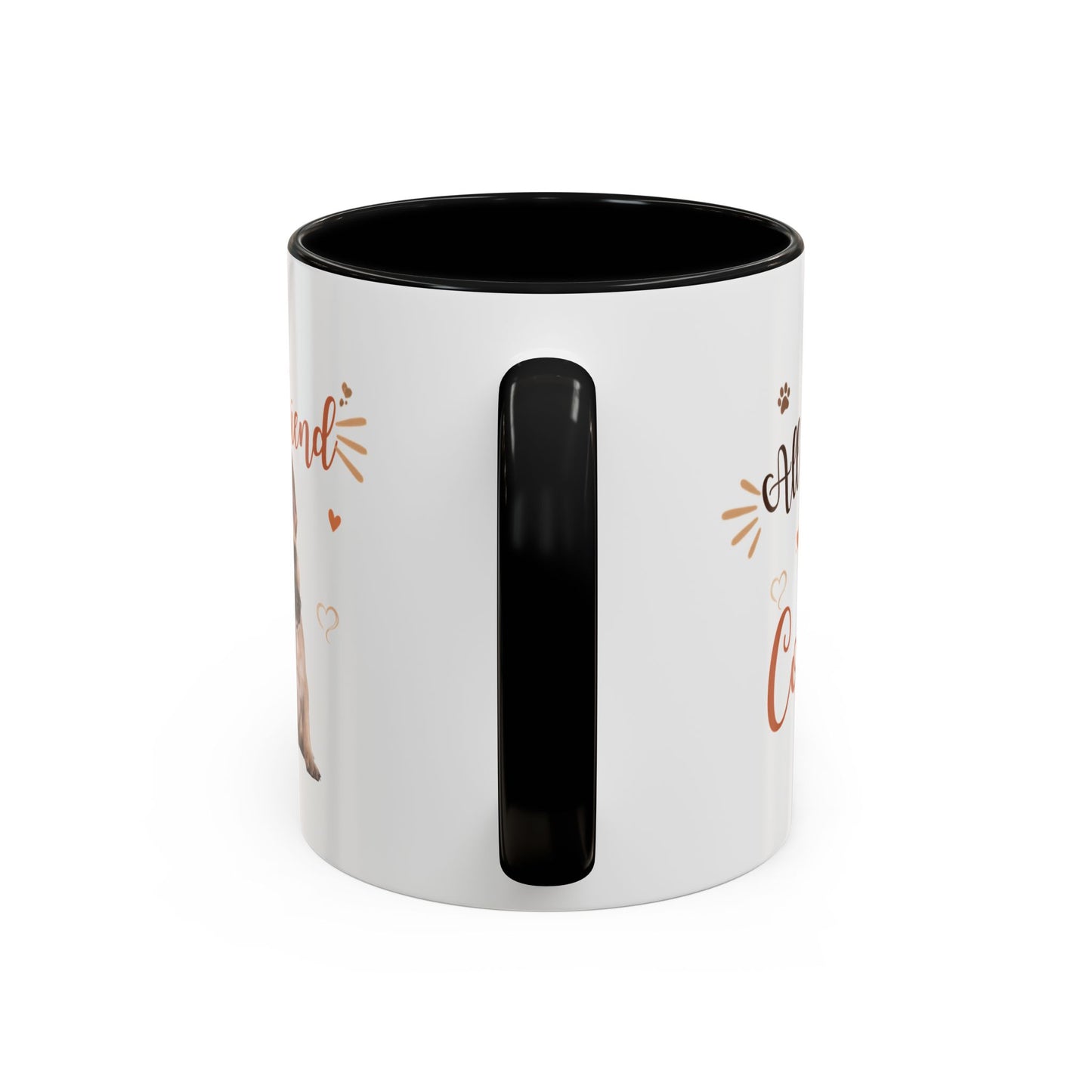 Best Friend French Bulldog Accent Coffee Mug — Cute Pet Lover Gift (11/15oz)