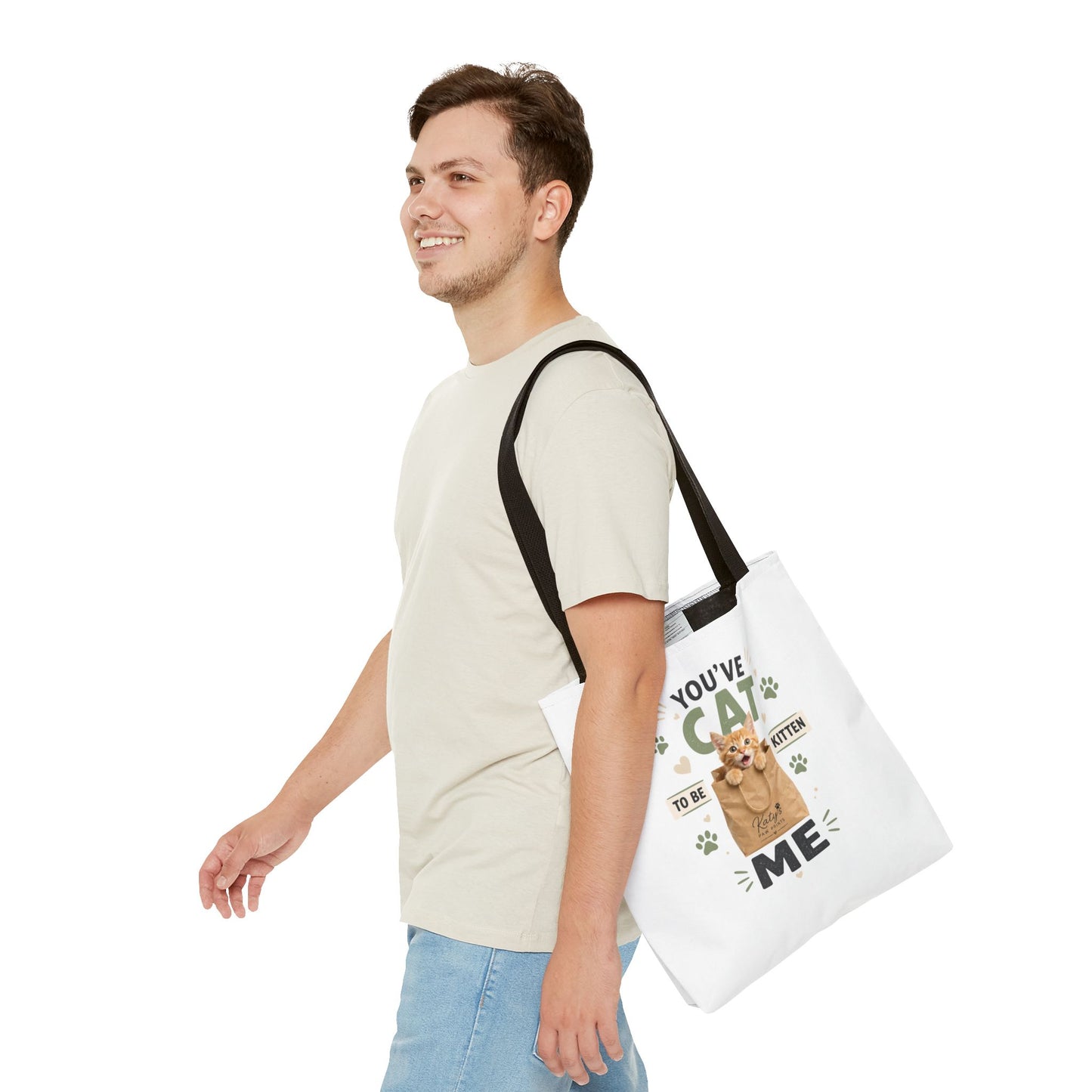 You've Cat to Be Kitten Me Tote Bag — Cute Cat Lover Grocery & Gift Tote