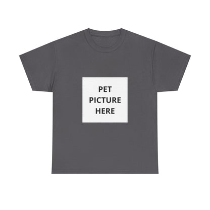 Personalized Pet Portrait Tee — "Katy's" Cat & Dog Memorial Shirt