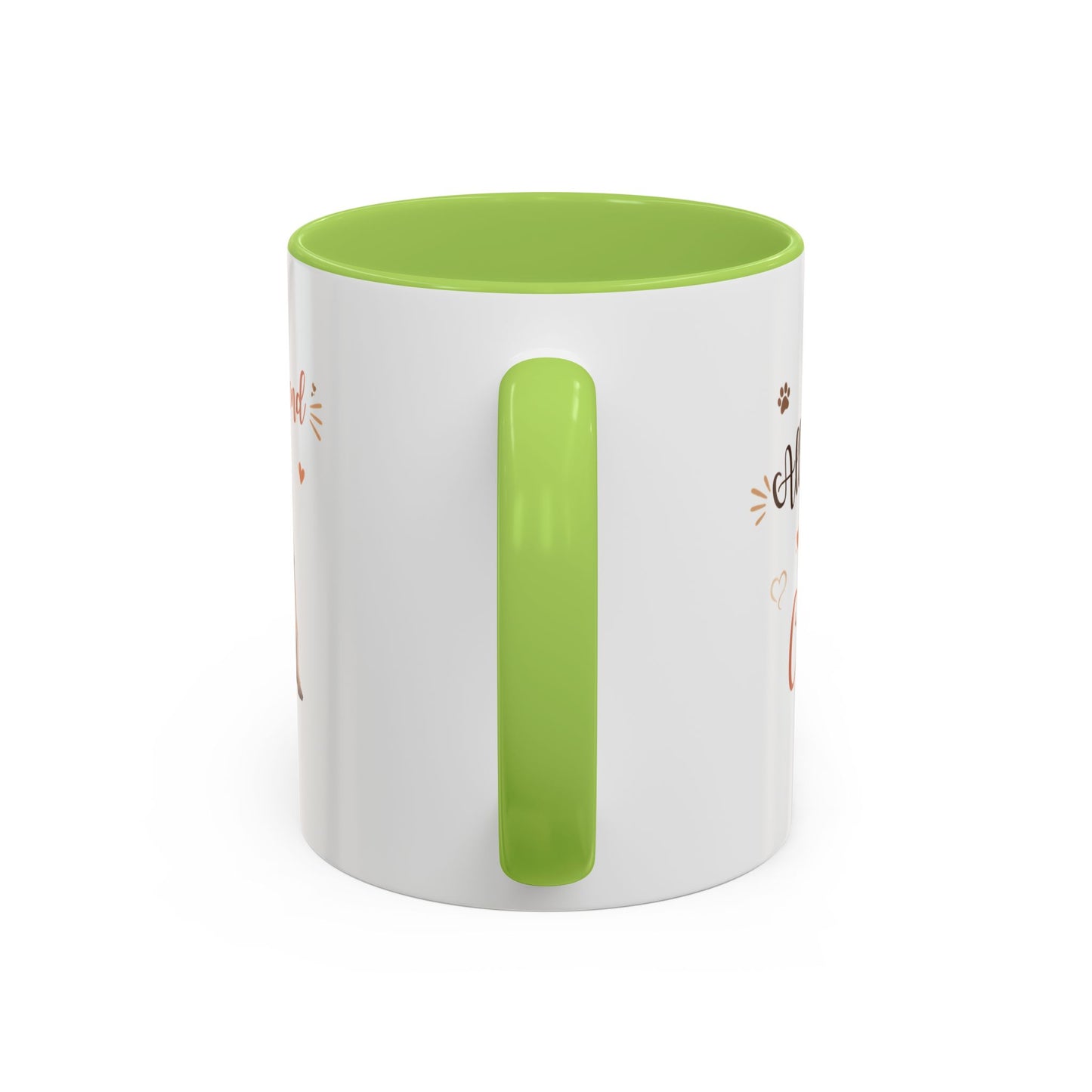 French Bulldog Coffee Mug – "Best Friend and My Love" Accent Ceramic Mug (11/15oz)