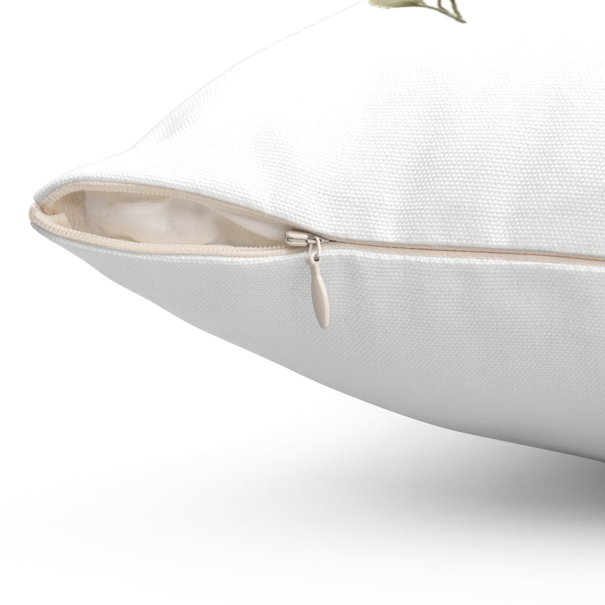 Botanical Leaf Pillow, Minimalist Nature Decor