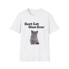 Best Cat Mom Ever T-Shirt — Cute Cat Lover Tee, Mother's Day Gift