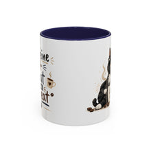 Cat Fuel Coffee Mug — Cute Black Cat Holding ‘Cat Fuel’ Cup, Funny Cat Lover Gift