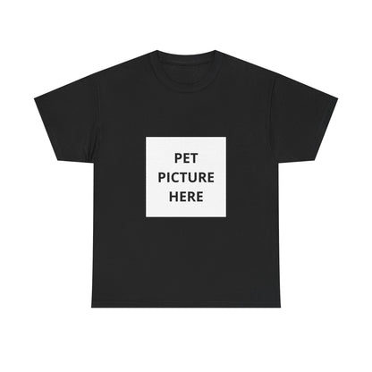 Personalized Pet Portrait Tee — "Katy's" Cat & Dog Memorial Shirt
