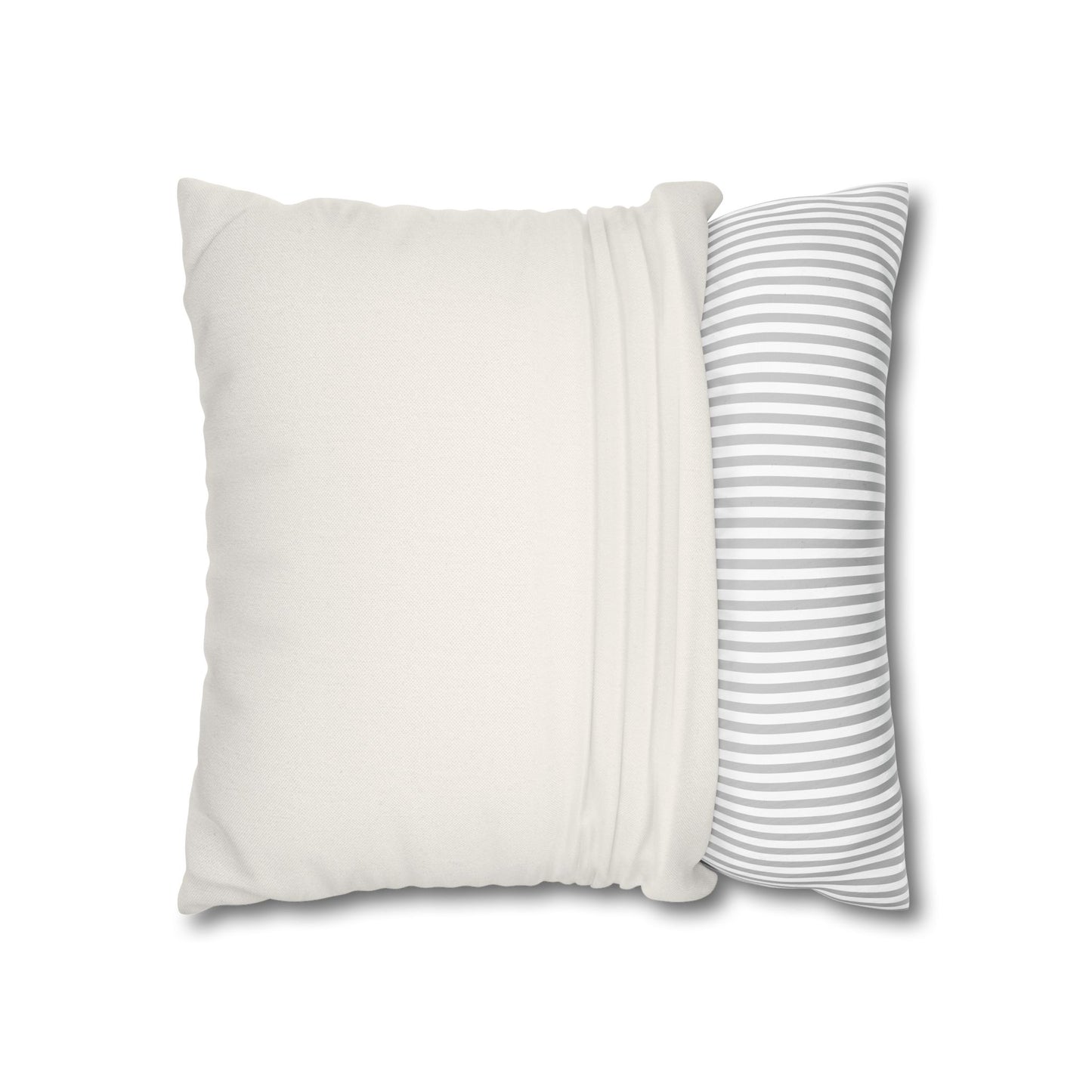 Peekaboo Tabby Cat Pillowcase — Cute Peeking Cat Decorative Throw Pillow Cover