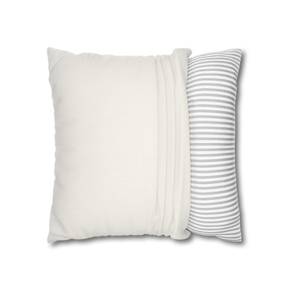 Peekaboo Tabby Cat Pillowcase — Cute Peeking Cat Decorative Throw Pillow Cover