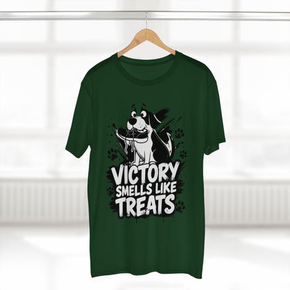Victory Smells Like Treats Tee — Funny Dog Lover T‑Shirt