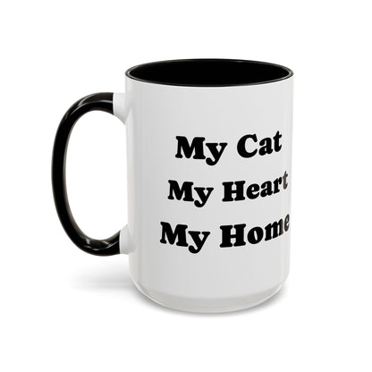 Tuxedo Cat Lover Mug – Coffee Cup Gift for Cat Moms & Cat Dads (11oz, 15oz)
