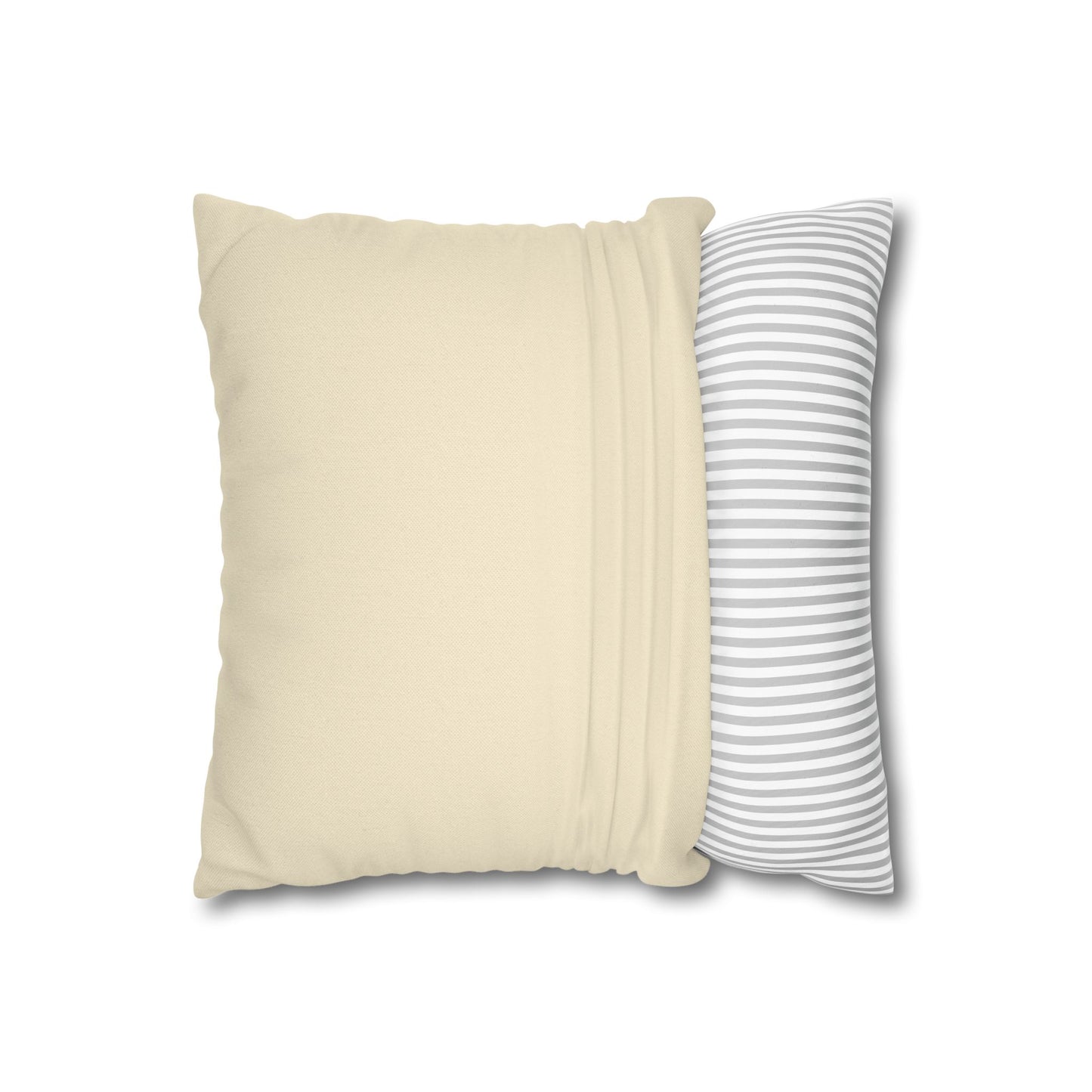 Floral Tabby Cat & Butterfly Decorative Pillowcase