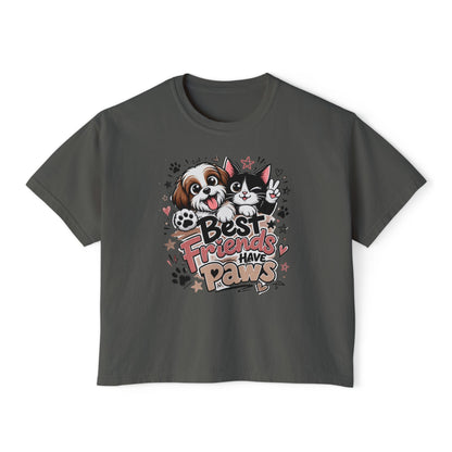 Pet Best Fiend T-Shirt — Women's Boxy Tee