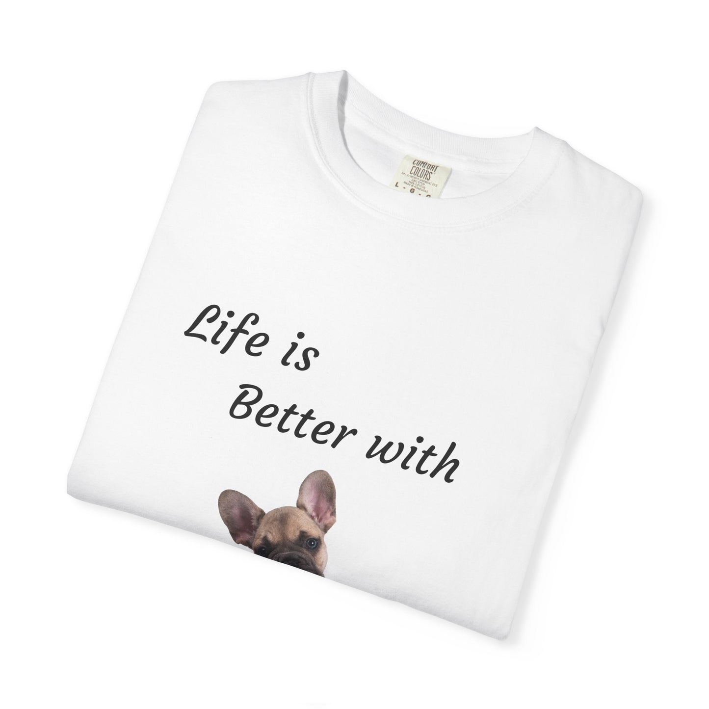 Custom Pet Portrait T-Shirt — Personalized Pet Photo Tee