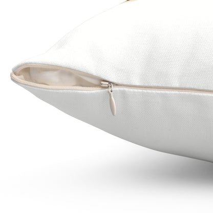 Peekaboo Tabby Cat Pillow — Cute Cat Face Decorative Throw Pillow