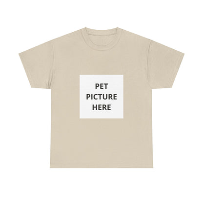 Personalized Pet Portrait Tee — "Katy's" Cat & Dog Memorial Shirt